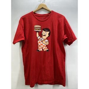 Bob’s Burgers Belcher Family Big Boy Red T-Shirt Men’s Large 42-44 Chest